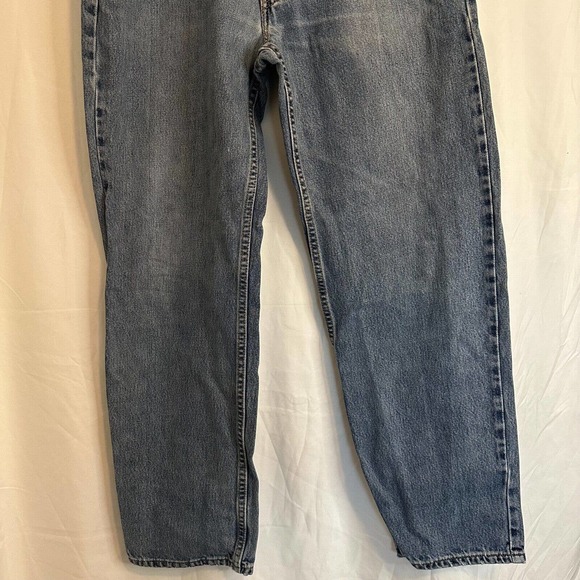 Vintage Levi’s 550 Jeans Men’s 36x32 Blue Relaxed Fit Baggy Denim 90s Distressed - Picture 11 of 13